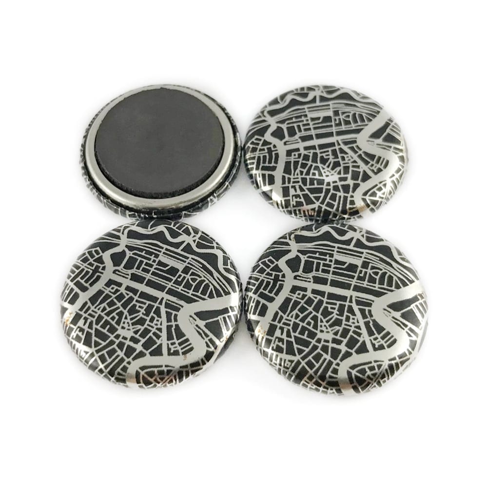 Koelkast magneten Haarlem (set van 4) — product photo